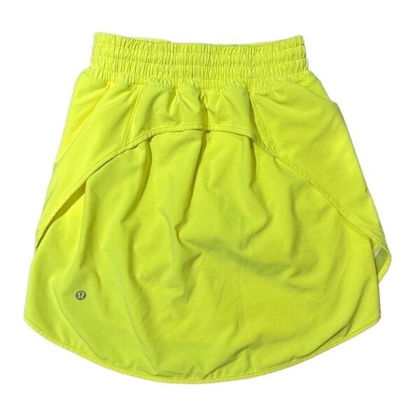 Lululemon Hotty Hot High-Rise Skirt *Long Highlight Yellow - Picture 8 of 9